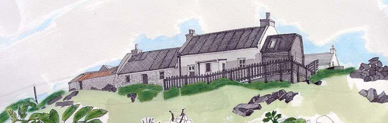 The Grieve House Camping B&ouml;d Sketch